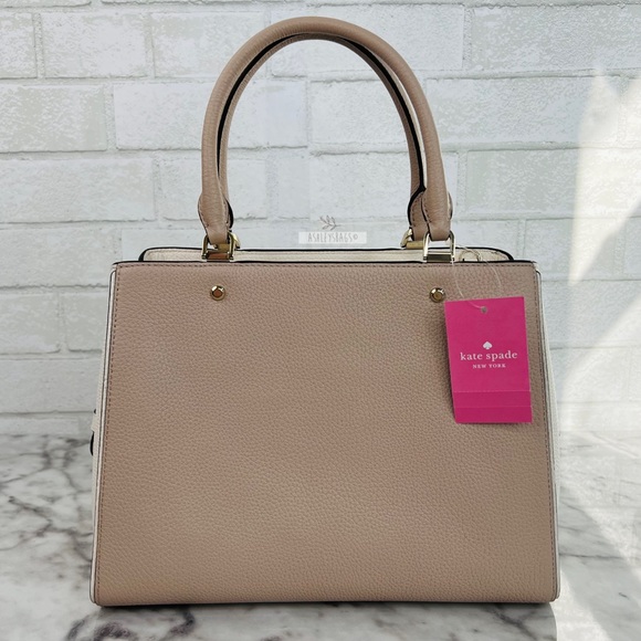Kate Spade Triple Compartment Satchel Tote Crossbody & Large Continental Wallet - Picture 4 of 16
